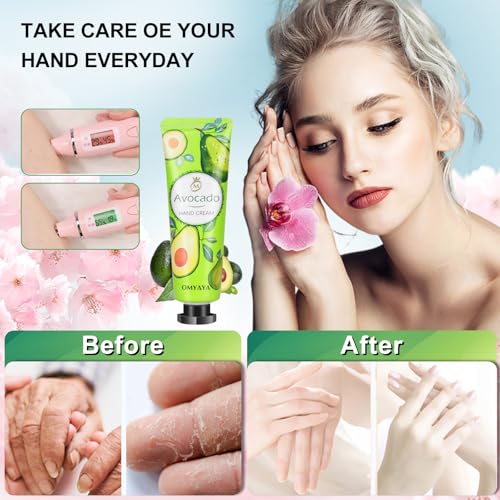 Aottom 40 Pack Hand Cream Bulk Gifts- Mini Hand Lotion Travel Size, Birthday Gifts for Women, Bridesmaid/Teacher Appreciation/Nurse Gifts, bulk gifts for coworkers Hand Lotion for Dry Cracked Hands