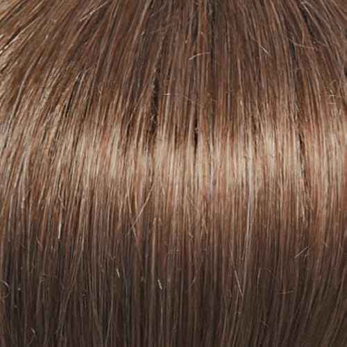 GABOR Front Cover Layered Long Bob Style Wig, Hand-Tied Mono Top by Hairuwear, Average Cap - GF8-12SS Iced Mocha