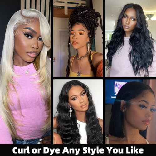 Straight Bundles Human Hair 16 18 20 22 Inches 100% Unprocessed Brazilian Virgin Hair Straight Weave Human Hair Bundles 4 Bundles Human Hair Extensions