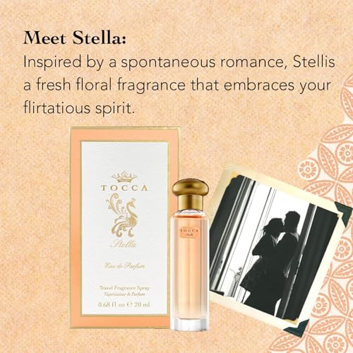 Tocca Women's Perfume, Stella Fragrance, 0.68 oz. (20 ml) - Fresh Floral, Blood Orange, Freesia, Spicy Lily