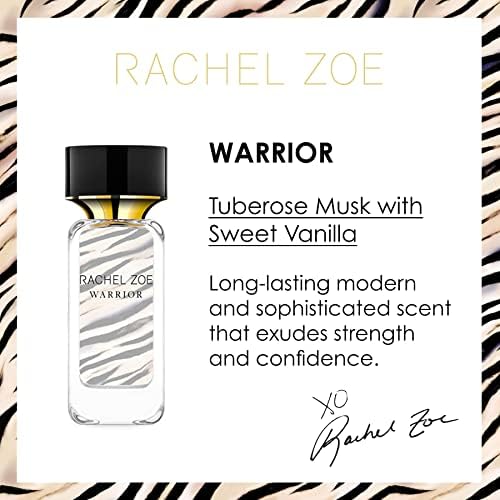 RACHEL ZOE Warrior Eau De Parfum Spray - Fruity, Floral Fragrance Body Spray for Women - Mandarin And Plum Notes - Designer Womens Perfume - 1 oz