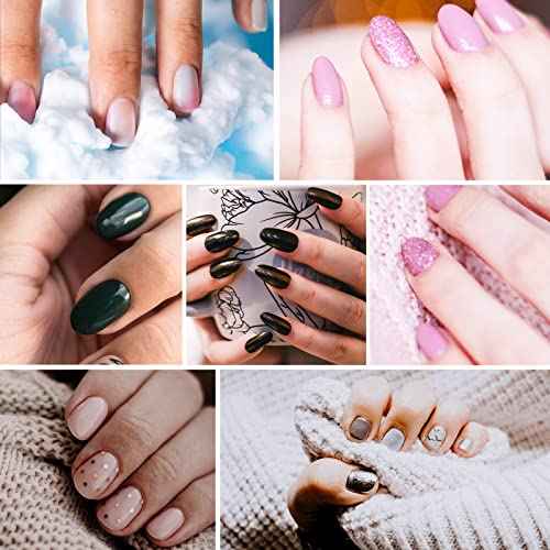 Nail Art Clean Up Brush, 2Pcs Round&Angled Nail Polish Clean Up Brush for Cleaning Fingernails, Professional Nails Design Painting Brushes