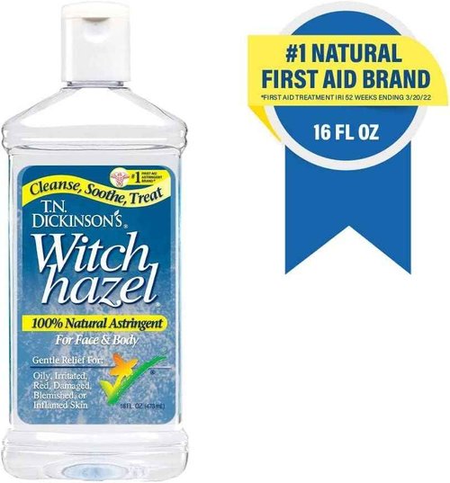 Dickinson's Witch Hazel All Natural Astringent 8 oz (Pack of 4)