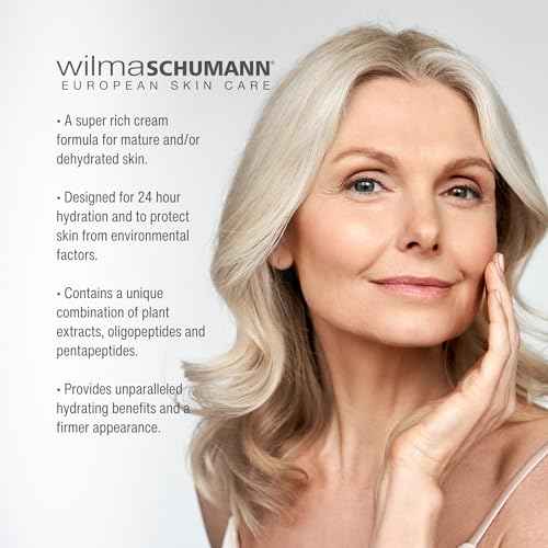 WILMA SCHUMANN Moisture Intensiv Restorative Cream, Firming Face Moisturizer, Face Cream, 1.7 oz