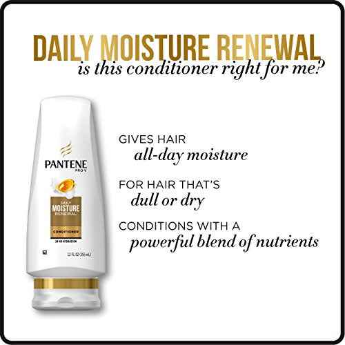 Pantene Pro-v Daily Moisture Renewal Conditioner, 3.38 Fluid Ounce (pack Of 24)