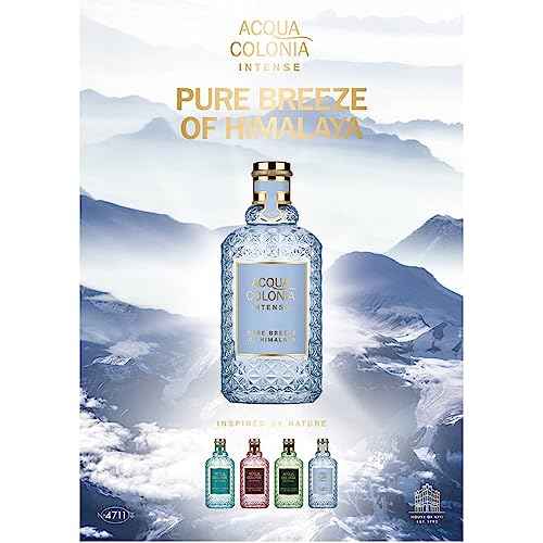 maurer wirtz 4711 Acqua Colonia Intense Pure Breeze of Himalaya by Muelhens for Unisex - 5.7 oz EDC Spray