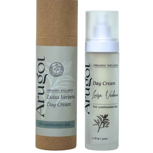 Arugot Luisa Verbena Organic Verbena Day Cream, Skin Moisturizer for Face & Neck, Made in Israel, 1.7 ounces