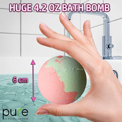 Kids Bath Bombs Gift Set - 12 4.2 oz Surprise Bath Bombs for Kids with Toys Inside! Make Bathtime Fun with Moisturizing Bath Bombs with Surprise Inside!