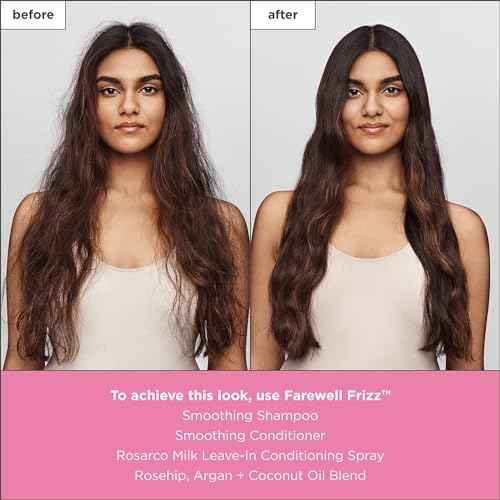 Briogeo Farewell Frizz Smoothing Conditioner, Tame Frizz and Restore Shine to Dull, Dry Hair, Nourishes and Smooths, Argan Oil for Shine, Vegan, Cruelty-Free