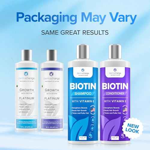 Biotin Shampoo and Conditioner Set - Hair Growth Shampoo and Conditioner for Men & Women - Shampoo Conditioner for Dry, Damage & thinning hair with Tea Tree, Manuka Honey & Rosemary 16oz