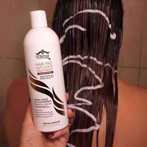 Eternal Hair Pro Anti Aging Treatment Shampoo and Conditioner Stem Cells Serum