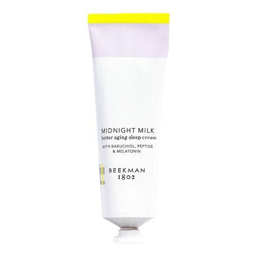 Beekman 1802 Midnight Milk Better Aging Sleep Face Cream - Fragrance Free - 2.13 fl oz - Overnight Mask - With Bakuchiol & Melatonin - Good for Sensitive Skin - Cruelty Free