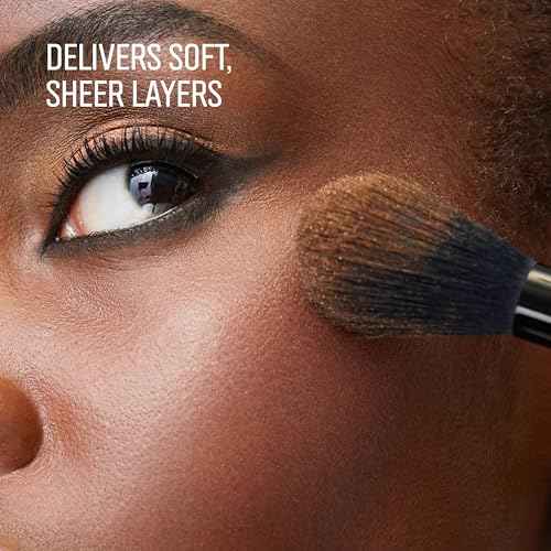 Bobbi Brown Cheek & Powder Brush | Multi-Purpose Brushes for Blending Blush, Bronzer or Powder for Seamless Application