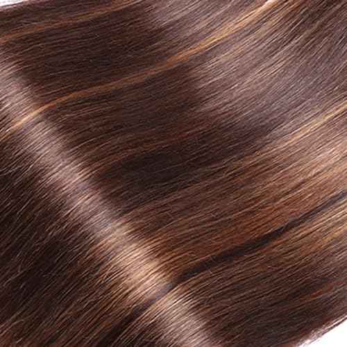 Hair P1B30 Ombre Straight Human Hair Bundles 1B30 Brown 3 Bundles 24 26 28 Inch Two Tone Black Mixed Brown Highlight