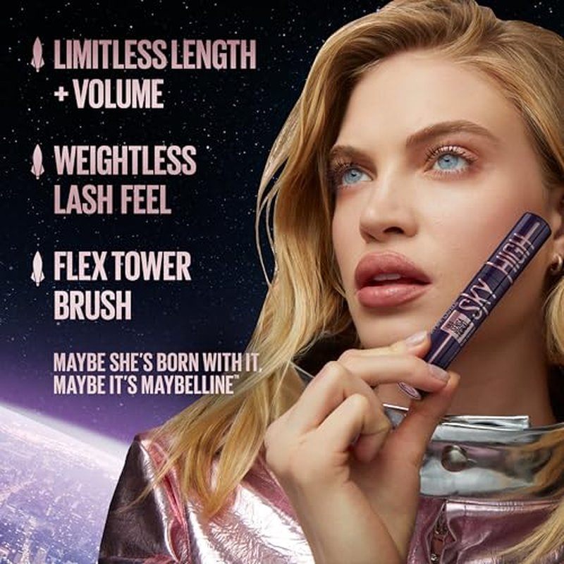Maybelline Lash Sensational Sky High Mascara – Volumizing & Lengthening
