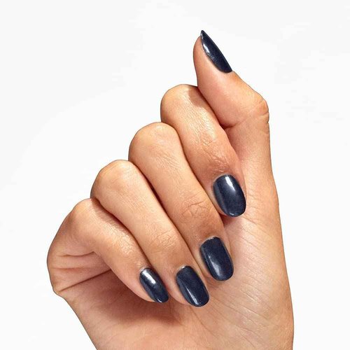 OPI Powder Perfection Midnight Mantra | Opaque Dark Blue Crème Nail Dipping Powder | Fall Wonders Collection