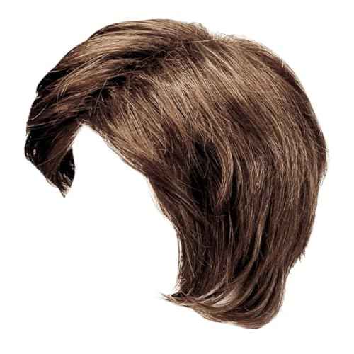 GABOR Front Cover Layered Long Bob Style Wig, Hand-Tied Mono Top by Hairuwear, Average Cap - GF8-12SS Iced Mocha