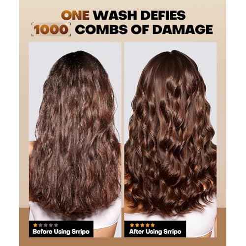 Collagen Hair Mask for Deep Conditioning, Keratin Hair Treatment with 4 Hydrolyzed Proteins, Moroccan & Avocado Oils Conditioner for Nourish, Calendula Gentian Extracts Care Dry & Damaged Hair 16.9 OZ