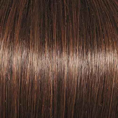 GABOR Magnetic Apppel Long Layered Wig With Whispy Bangs by Hairuwear, Average Cap - Medium Brown