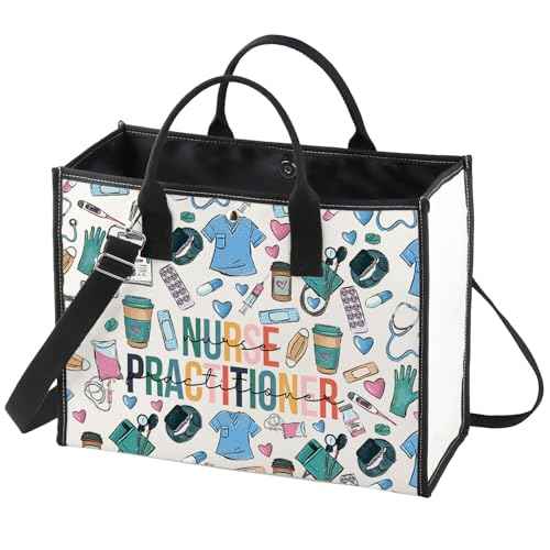 WZMPA Nurse Practitioner Cosmetic Bag - Medical NP Gift, Graduation Makeup Zipper Pouch for Appreciation (Nurse Practitioner-TB)