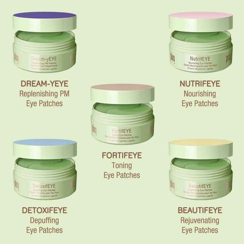 Pixi Beauty Dream-yEYE Calming Hydrogel Under Eye Patches | Vitamin A and Jasminie Help Hydrate and Smooth Under Eyes | 30 pairs / 60 Patches
