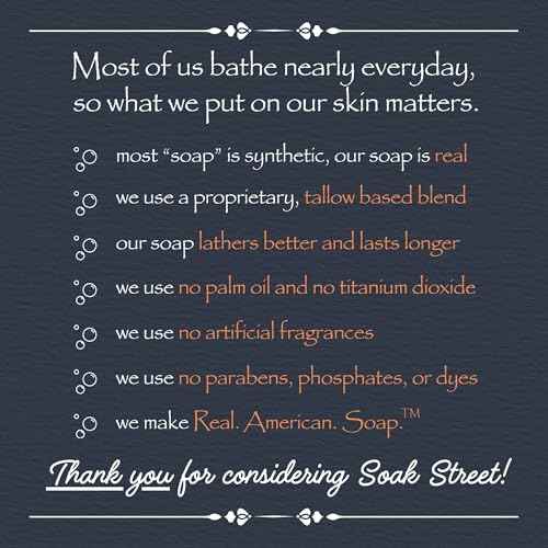 Real American Soap (Variety Bundle, 3 Pack) ? Natural Bar Soap Made with Grass-Fed Tallow, Conditioning Lard, & Pure Coconut Oil ? Unscented, Charcoal & Tea Tree Oil, & Lavender Goat Milk