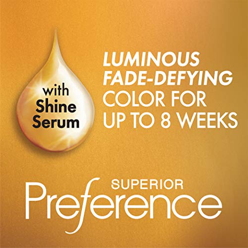 L'Oreal Paris Superior Preference Fade-Defying + Shine Permanent Hair Color, 8 Medium Blonde, Pack of 3, Hair Dye