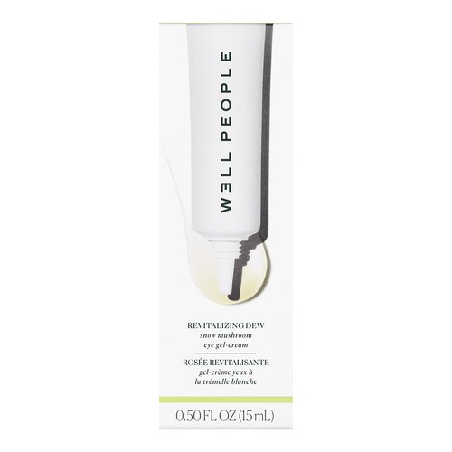 Well People Revitalizing Dew Snow Mushroom Eye Gel-Cream, Gel-based Eye Cream For Moisturizing Undereyes, Targets Fine Lines, Vegan & Cruelty-free (Pack of 2)