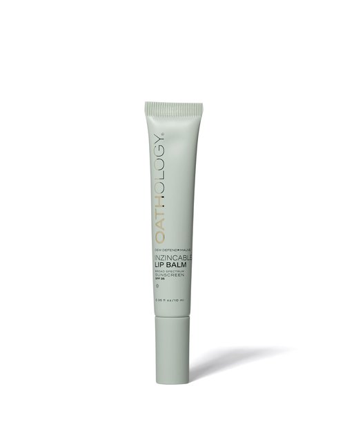 Oathology Inzincable Mineral Lip Balm, SPF 35, 10mL, Dermatologist crafted skincare