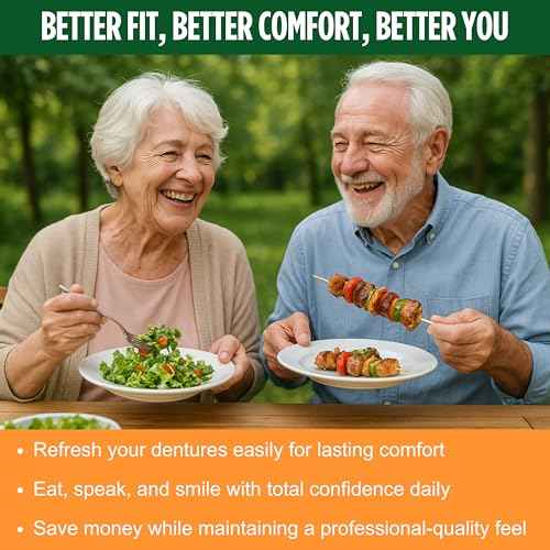 E&E Upper and Lower Denture Soft Reline Kit