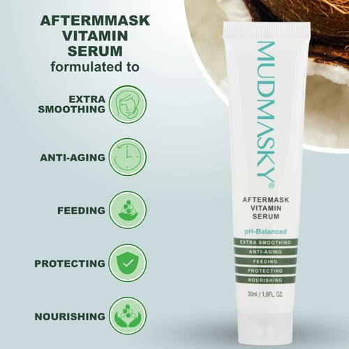 Mudmasky Aftermask Vitamin Serum 30 ml / 1.0 Oz
