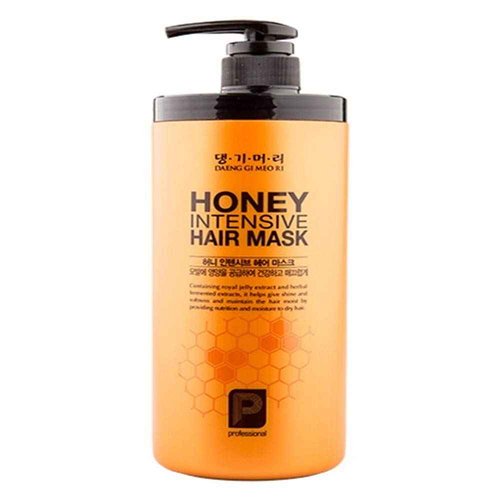 Daeng Gi Meo Ri- Honey Intensive Hair Mask, Containing Royal Jelly and Herbal Fermented Extracts, Providing Nutrition and Moisture to Dry and Damaged Hair, 1000ml, Packaging may vary