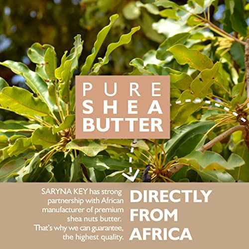 Saryna Key Light Treatment Butter Mask - African Shea Butter for Dry Hair Treatment - Rejuvenating Butter Moisturizer with Natural Keratin and Vitamins A, E, F (500ml/16.9oz)