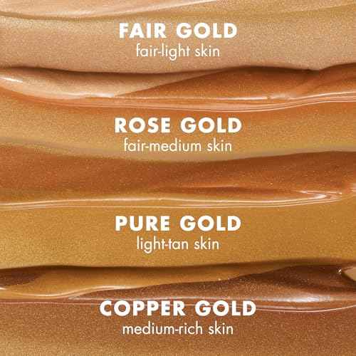 e.l.f. SKIN Bronzing Drops, Liquid Bronzer For Face & Skin, Creates A Sun-Kissed Glow, Infused With Vitamin E, Vegan & Cruelty-Free, Pure Gold