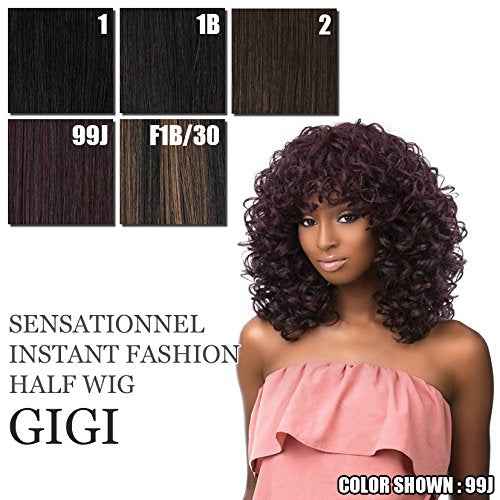 Sensationnel Instant Fashion Wig - Ifw Gigi Synthetic Quick On The Go Styling Comfort Pre Made Styled (99J)