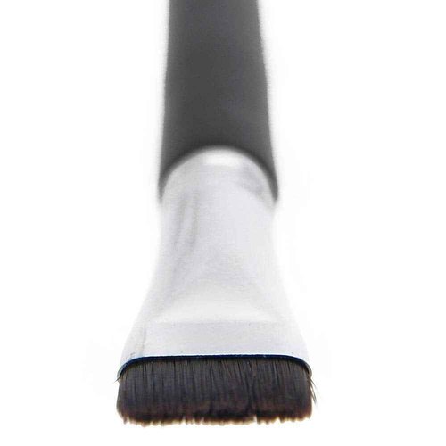 Professional Eyeliner Makeup Brush Set – 2pc Beauty Junkees Eye Liner Brushes Includes Angled Precision Gel Liner for Tightline, Pro Small Flat Definer, Precision Lash Liner, Brow Conceal for Defining