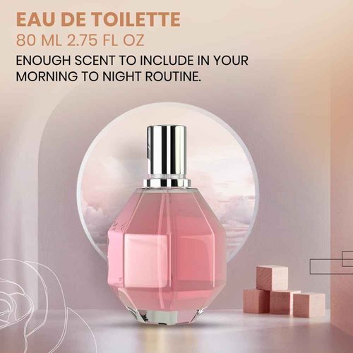 Sandora Fragrances Women's Perfume – Floral, Bergamot and Osmanthus; Orchid, Jasmine, Rose, Freesia and African Orange Flower; Patchouli, Musk and Vanilla – (3.4 fl oz / 100 ml)