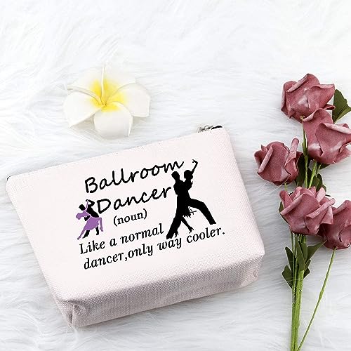 PXTIDY Ballroom Dance Gift Ballroom Dancer Definition Makeup Bag Dancer Survival Kit Tango Dancer Gift Latin Dance Lover Gift