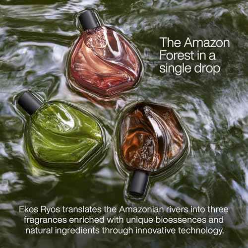 natura Ekos Ryos Festa Woodsy Aromatic Unisex Fragrance 75ml - Insipired by The Amazonian Rivers - Notes of Sage, Pomelo, Jasmine Sambac, Vetiver & Musk