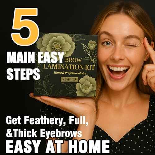 Brow Lamination Kit ? DIY Eyebrow Lamination Kit for Salon-Quality Results at Home, Instant Brow Lift for Fuller, Thicker, More Beautiful Brows, Easy to Use for Professionals & Beginners