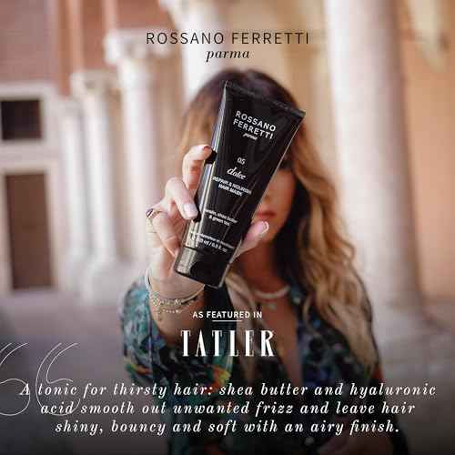 Rossano Ferretti Dolce Nourishing Mask, Hydrates Dry, Damaged Hair with Hyaluronic Acid | Silky, Soft, Shiny | Paraben Free, Luxury, Vegan | 6.8 Fl Oz
