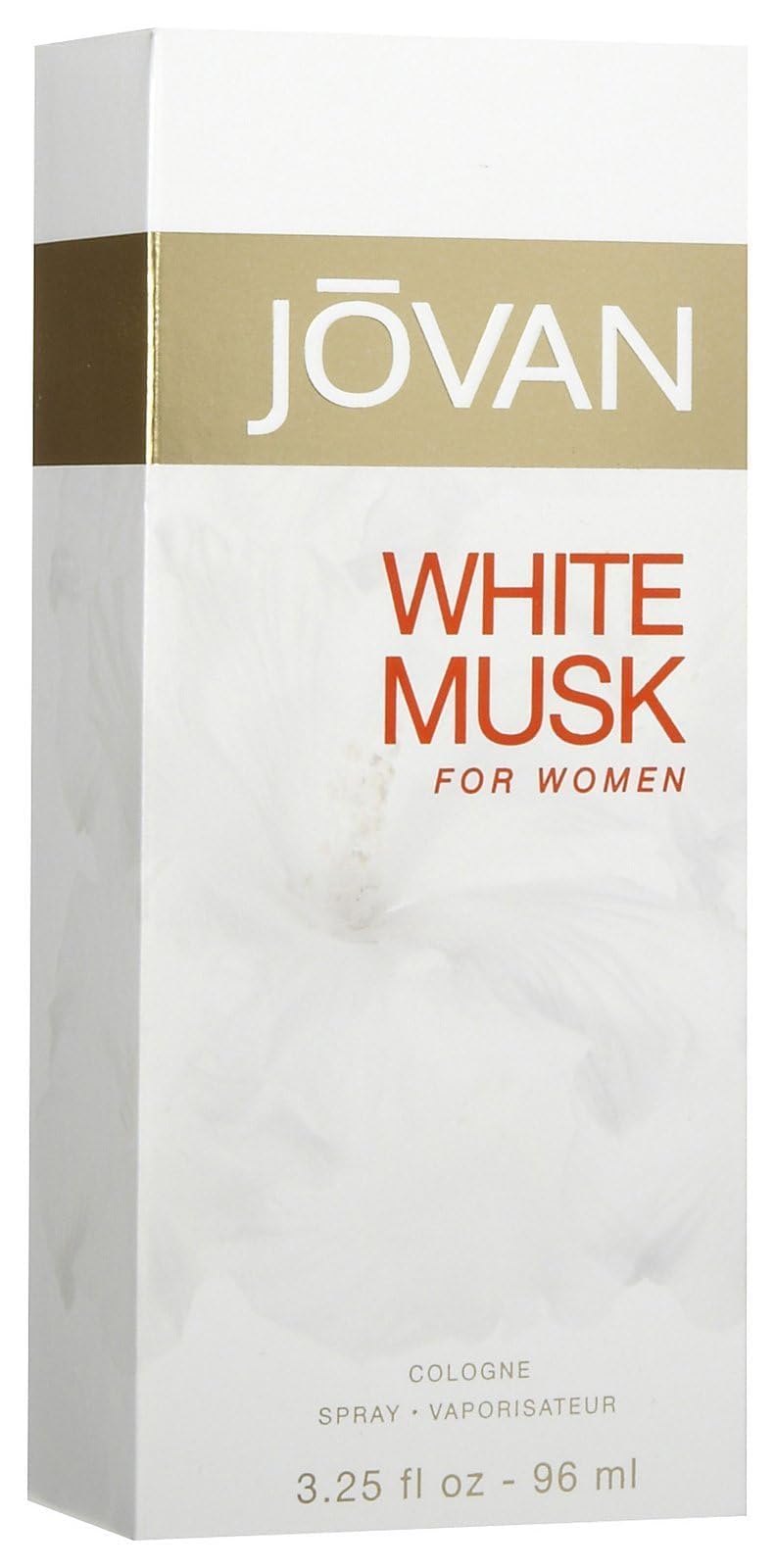 White Musk By Jovan For Women, Cologne Spray, 3.25-Ounce Bottle