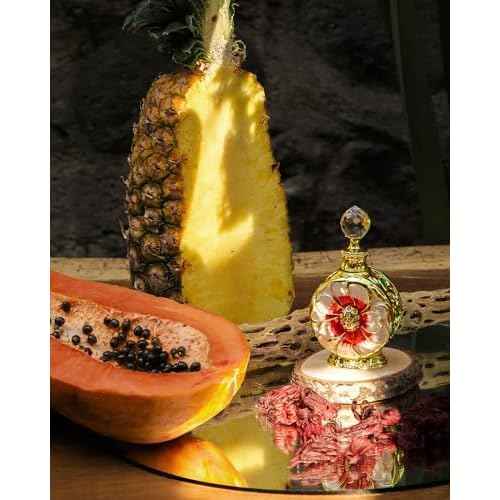 Swiss Arabian Layali Rouge - Luxury Products From Dubai - Long Lasting Personal Perfume Oil Fragrance - A Seductive Signature Aroma - 0.5 Oz