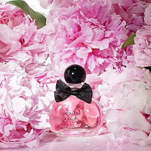 Michel Germain Sexual Noir Eau de Parfum Fragrance Spray, Top Notes of Strawberries, Mandarin and Lime, Long-Lasting, Warm Floral & Sensual Gift for Her