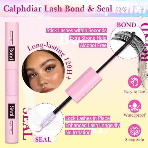 Eyelash Extension Kit 320PCS Lashes Clusters 30D+40D Lash Extension Kit 9-16mm Wispy Cluster Eyelash Extensions Kit with Lash Bond and Seal Tweezers Natural Lash Clusters Kit for Beginners