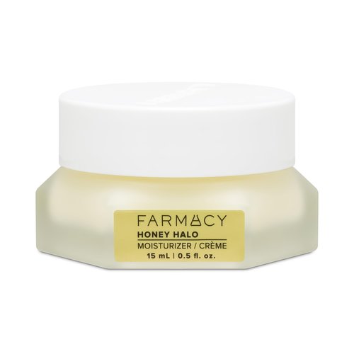 Farmacy Ceramide Face Moisturizer - Honey Halo Hydrating Facial Moisturizer for Dry Skin - Plumps, Soothes + Restores Skin with Potent Ceramides + Buckwheat Honey for a Dewy, Healthy Glow (15ml)