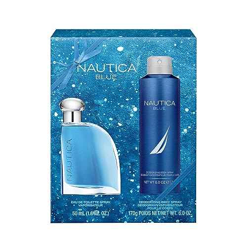 Nautica Blue Men¡¯s 2-Pc. Eau De Toilette & Body Spray Holiday Gift Set