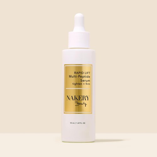 Nakery Collagen Peptide Serum for Women - Rapid Lift Face Serums for Anti Aging Face Tightening and Lifting - Multi Peptides Collagen Serum for Face & Crepey Skin to Firm Wrinkles & Sagging Skin