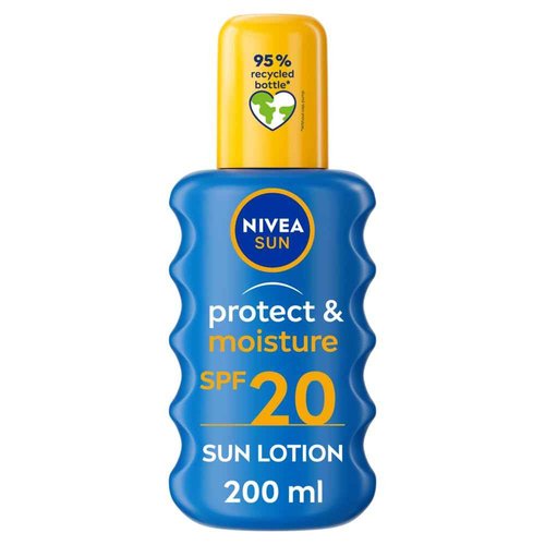 Sun by Nivea Protect & Moisturise Spray SPF20 200ml