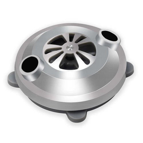 MIYOLO BF-004 Pipeless Magnetic Jet Head for LURACO Jet Motor Pedicure Chair Bathtub Tubs Spa Chairs Accessories Silver